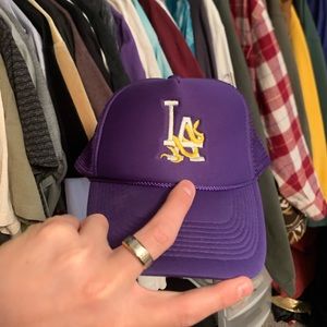 LA trucker hat